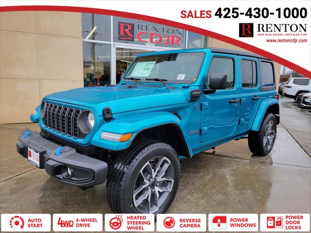 2024 Jeep Wrangler 4xe WRANGLER 4-DOOR SPORT S 4xe