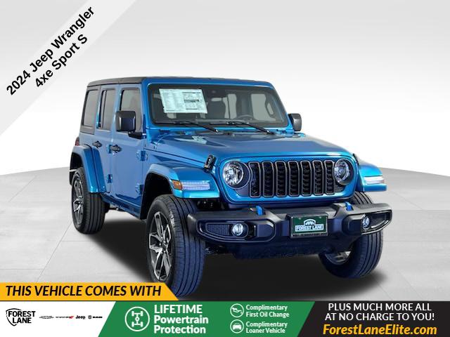 2024 Jeep Wrangler 4xe WRANGLER 4-DOOR SPORT S 4xe