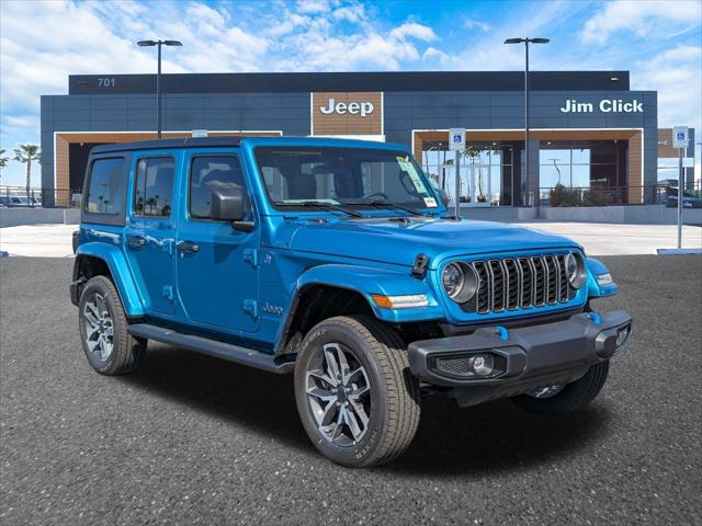 2024 Jeep Wrangler 4xe WRANGLER 4-DOOR SPORT S 4xe