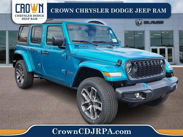 2024 Jeep Wrangler 4xe WRANGLER 4-DOOR SPORT S 4xe