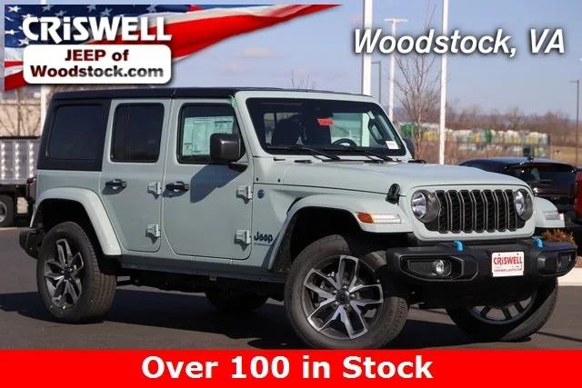 2024 Jeep Wrangler 4xe WRANGLER 4-DOOR SPORT S 4xe