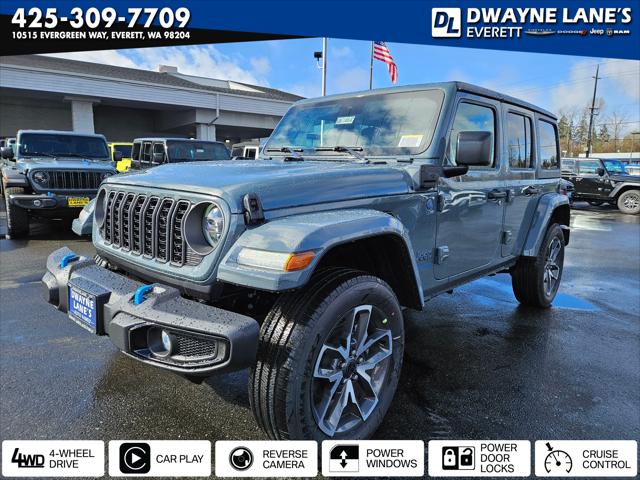 2024 Jeep Wrangler 4xe WRANGLER 4-DOOR SPORT S 4xe