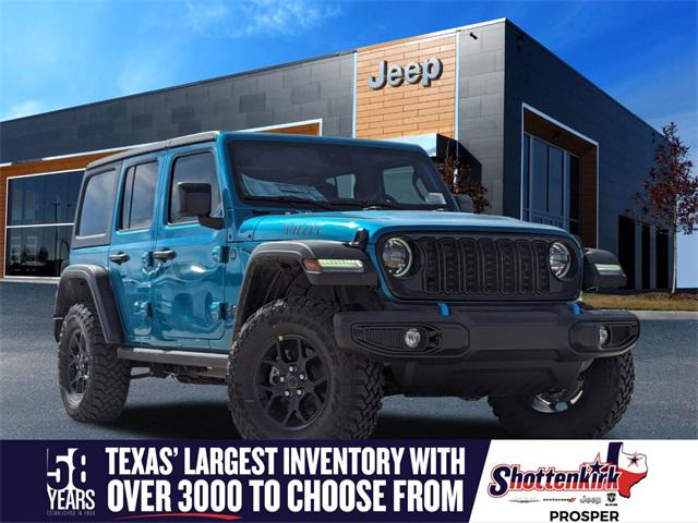 2024 Jeep Wrangler 4xe WRANGLER 4-DOOR WILLYS 4xe