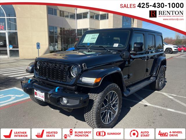 2024 Jeep Wrangler 4xe WRANGLER 4-DOOR HIGH ALTITUDE 4xe