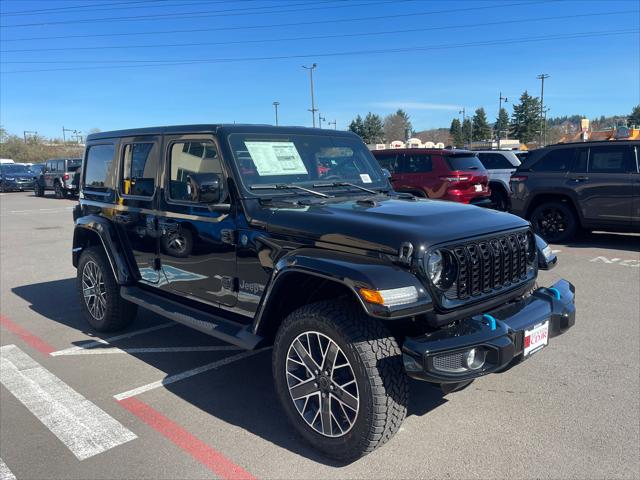 2024 Jeep Wrangler 4xe WRANGLER 4-DOOR HIGH ALTITUDE 4xe