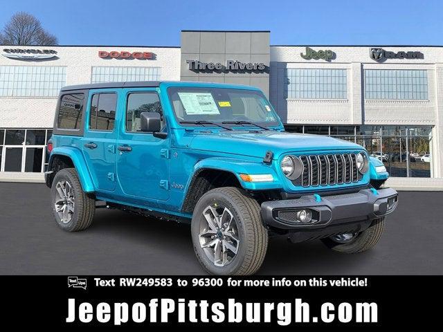 2024 Jeep Wrangler 4xe WRANGLER 4-DOOR SPORT S 4xe