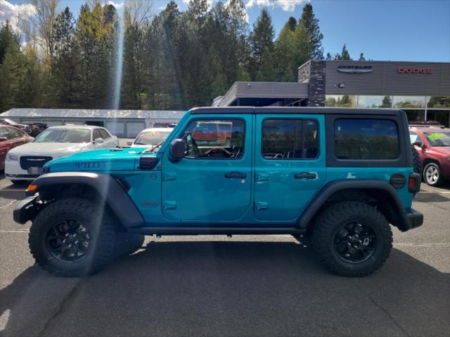 2024 Jeep Wrangler 4xe WRANGLER 4-DOOR WILLYS 4xe