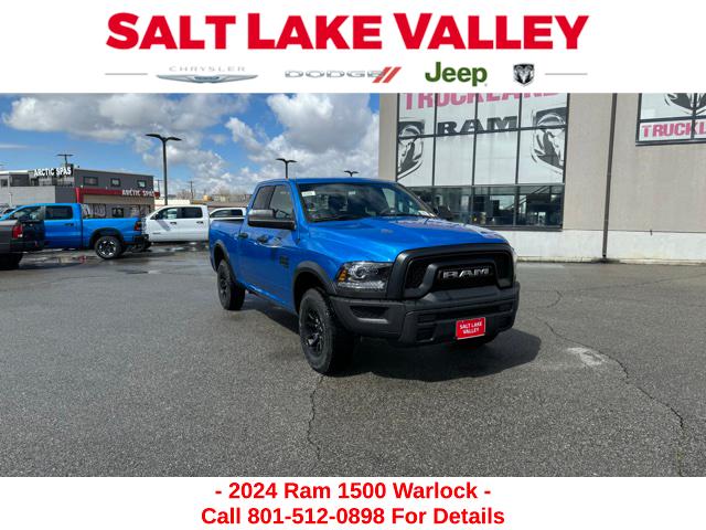 2024 RAM Ram 1500 Classic RAM 1500 CLASSIC WARLOCK QUAD CAB 4X4 64 BOX