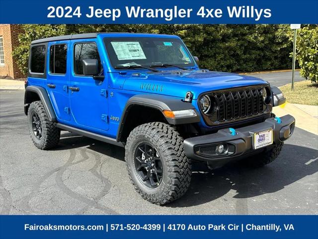 2024 Jeep Wrangler 4xe WRANGLER 4-DOOR WILLYS 4xe