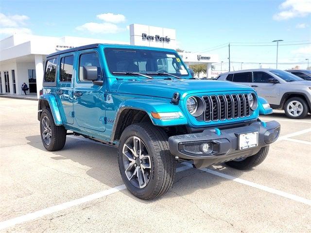 2024 Jeep Wrangler 4xe WRANGLER 4-DOOR SPORT S 4xe