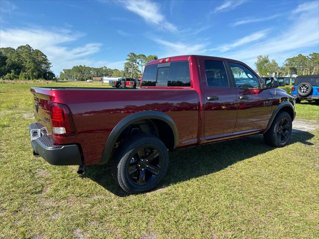 2024 RAM Ram 1500 Classic RAM 1500 CLASSIC WARLOCK QUAD CAB 4X4 64 BOX