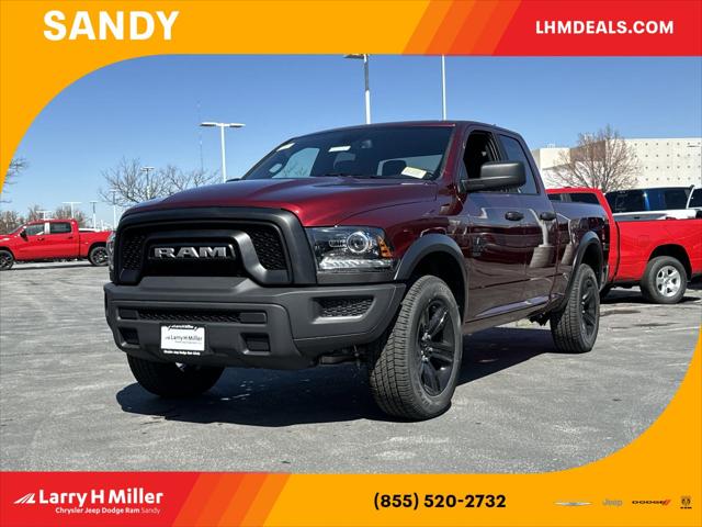 2024 RAM Ram 1500 Classic RAM 1500 CLASSIC WARLOCK QUAD CAB 4X4 64 BOX