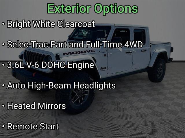 2024 Jeep Gladiator GLADIATOR MOJAVE X 4X4