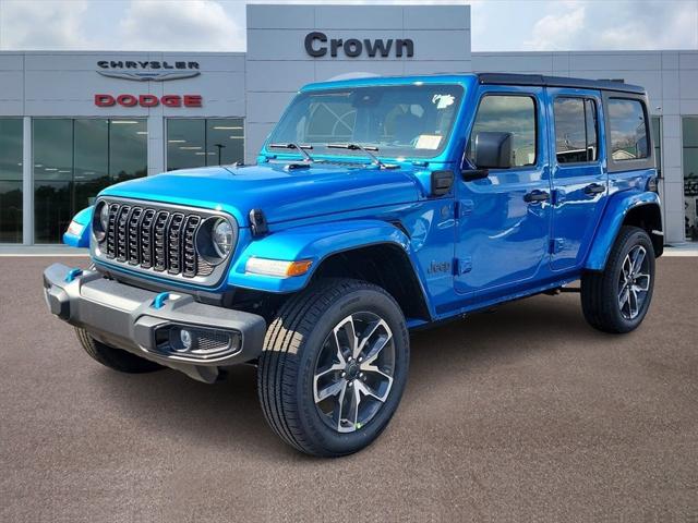 2024 Jeep Wrangler 4xe WRANGLER 4-DOOR SPORT S 4xe