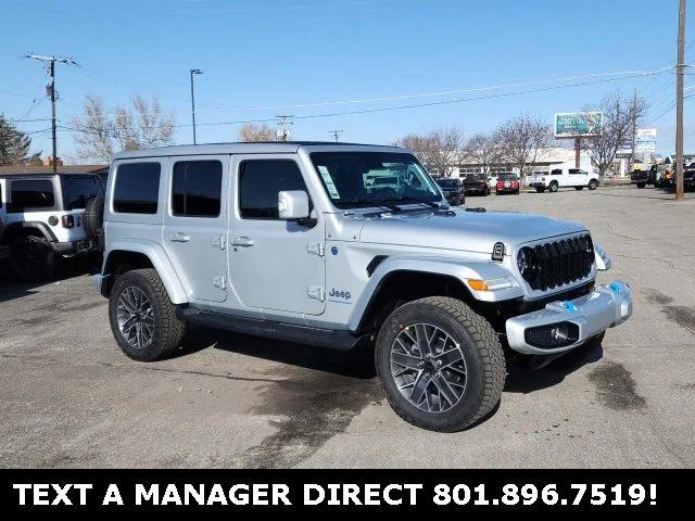 2024 Jeep Wrangler 4xe WRANGLER 4-DOOR HIGH ALTITUDE 4xe