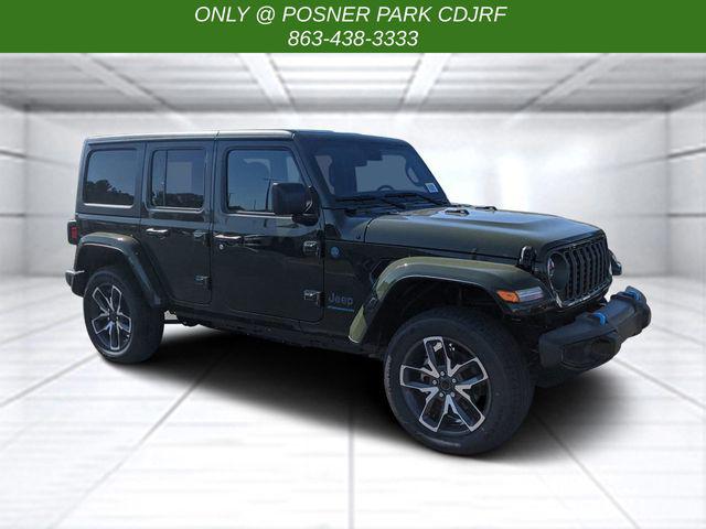 2024 Jeep Wrangler 4xe WRANGLER 4-DOOR SPORT S 4xe