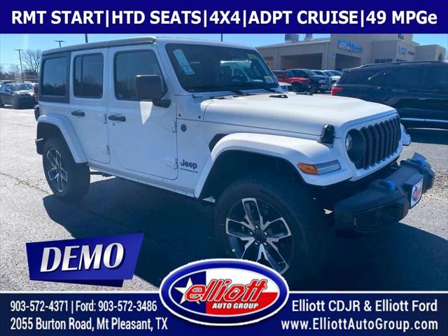 2024 Jeep Wrangler 4xe WRANGLER 4-DOOR SPORT S 4xe