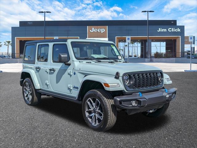 2024 Jeep Wrangler 4xe WRANGLER 4-DOOR SPORT S 4xe