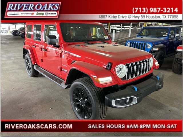 2024 Jeep Wrangler 4xe WRANGLER 4-DOOR SAHARA 4xe