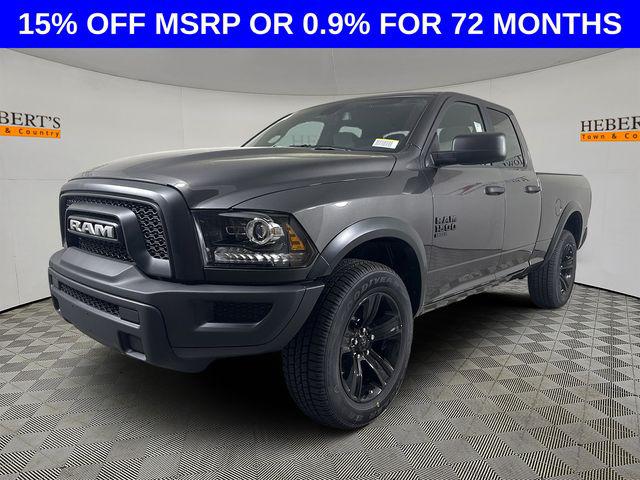 2024 RAM Ram 1500 Classic RAM 1500 CLASSIC WARLOCK QUAD CAB 4X4 64 BOX