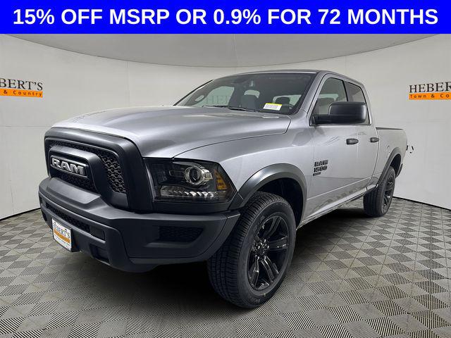 2024 RAM Ram 1500 Classic RAM 1500 CLASSIC WARLOCK QUAD CAB 4X4 64 BOX