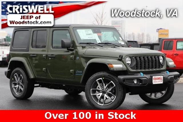 2024 Jeep Wrangler 4xe WRANGLER 4-DOOR SPORT S 4xe