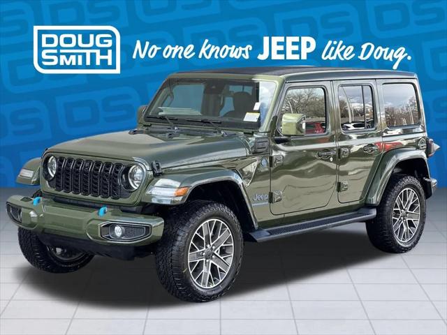 2024 Jeep Wrangler 4xe WRANGLER 4-DOOR HIGH ALTITUDE 4xe