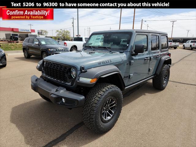 2024 Jeep Wrangler WRANGLER 4-DOOR WILLYS