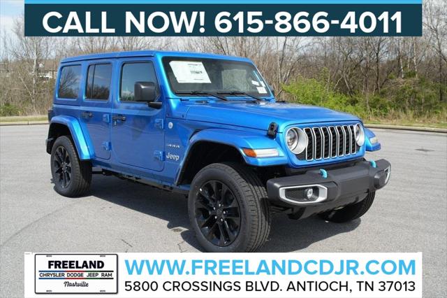 2024 Jeep Wrangler 4xe WRANGLER 4-DOOR SAHARA 4xe