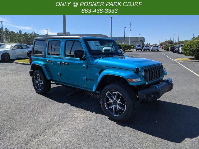 2024 Jeep Wrangler 4xe WRANGLER 4-DOOR SPORT S 4xe