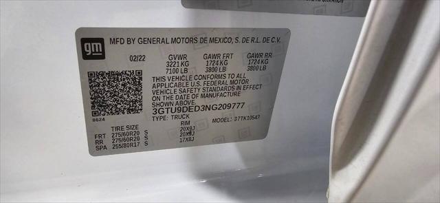 2022 GMC Sierra 1500 Limited 4WD Crew Cab Short Box SLT