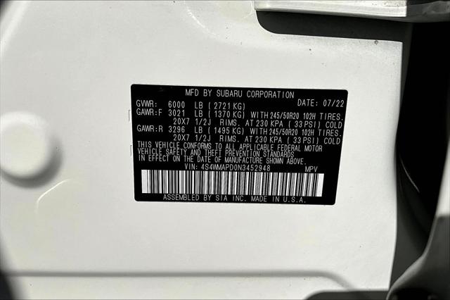 2022 Subaru Ascent Limited