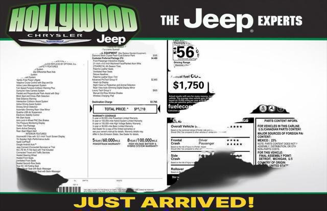 2024 Jeep Grand Cherokee 4xe GRAND CHEROKEE SUMMIT RESERVE 4xe