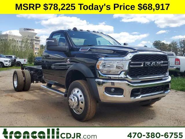 2024 RAM Ram 5500 Chassis Cab RAM 5500 TRADESMAN CHASSIS REGULAR CAB 4X4 84 CA