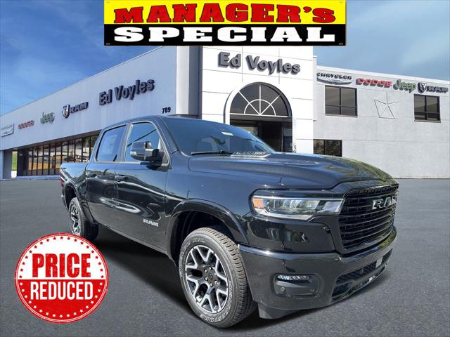 2025 RAM Ram 1500 RAM 1500 LARAMIE CREW CAB 4X4 57 BOX