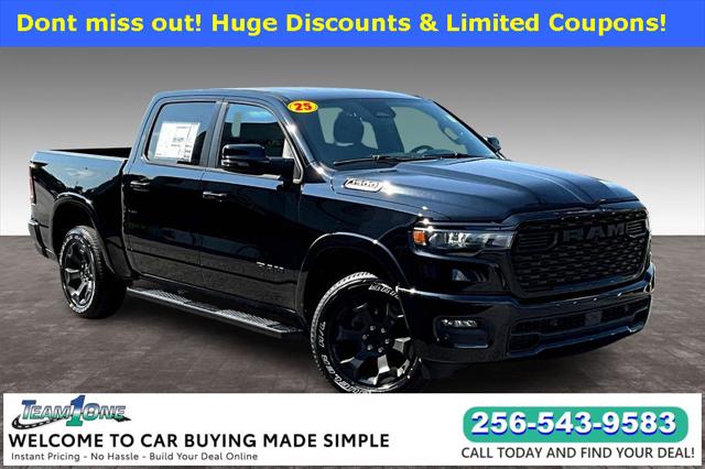 2025 RAM Ram 1500 RAM 1500 BIG HORN CREW CAB 4X4 57 BOX