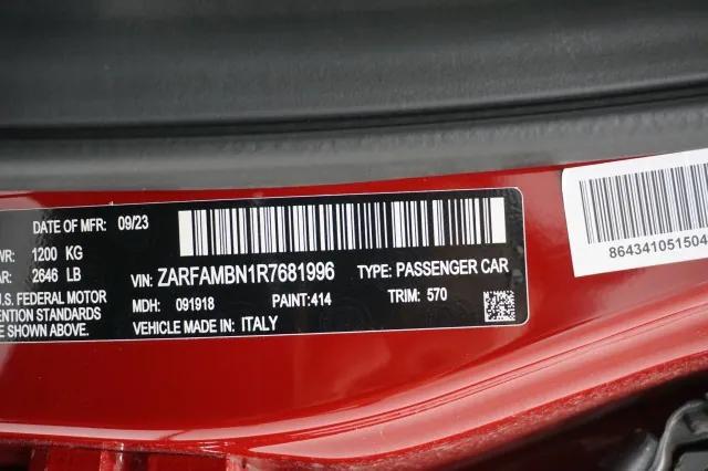 2024 Alfa Romeo Giulia Ti RWD