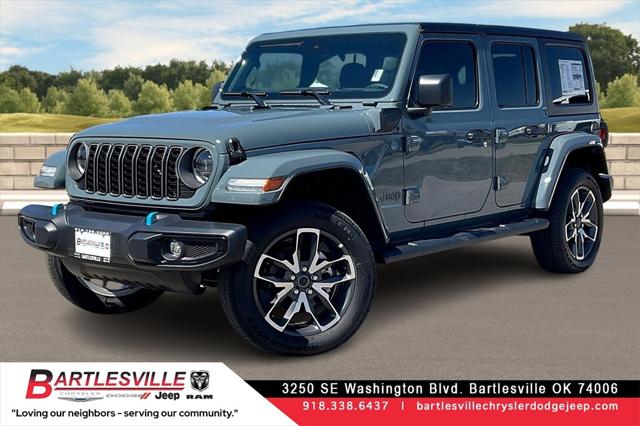 2024 Jeep Wrangler 4xe WRANGLER 4-DOOR SPORT S 4xe