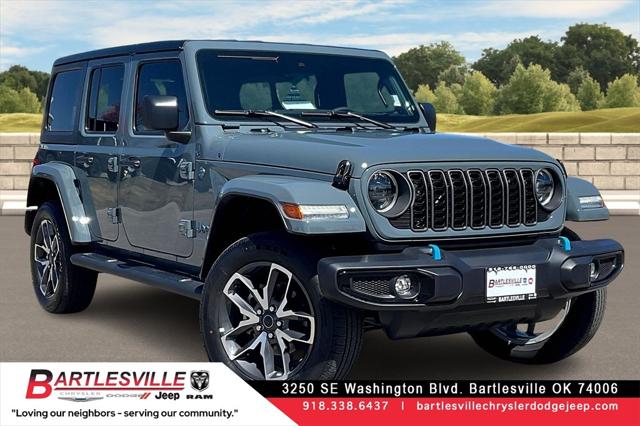 2024 Jeep Wrangler 4xe WRANGLER 4-DOOR SPORT S 4xe