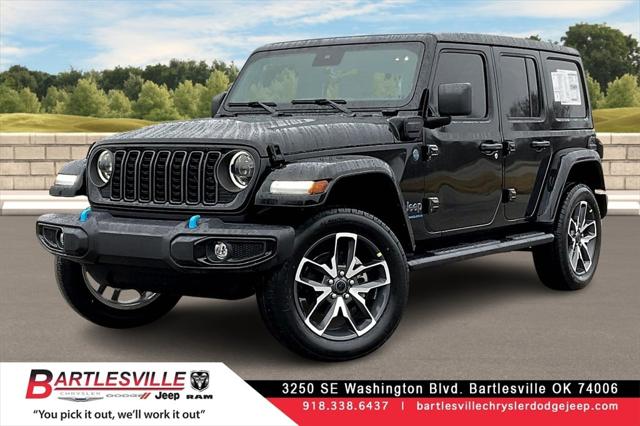 2024 Jeep Wrangler 4xe WRANGLER 4-DOOR SPORT S 4xe