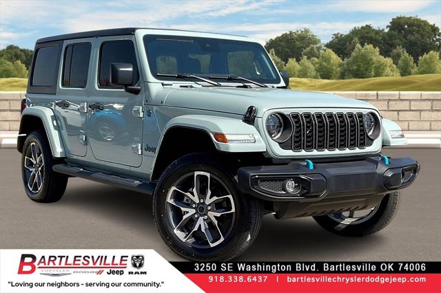 2024 Jeep Wrangler 4xe WRANGLER 4-DOOR SPORT S 4xe