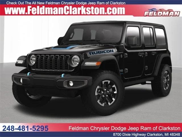 2024 Jeep Wrangler 4xe WRANGLER 4-DOOR RUBICON 4xe