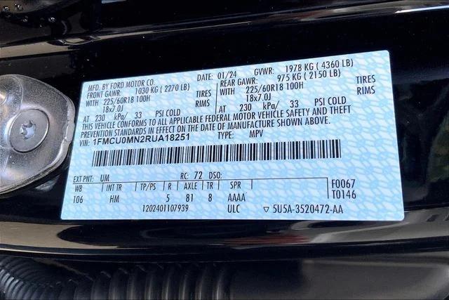2024 Ford Escape ST-Line