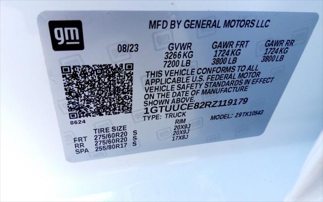 2024 GMC Sierra 1500 4WD Crew Cab Short Box Elevation with 3SB
