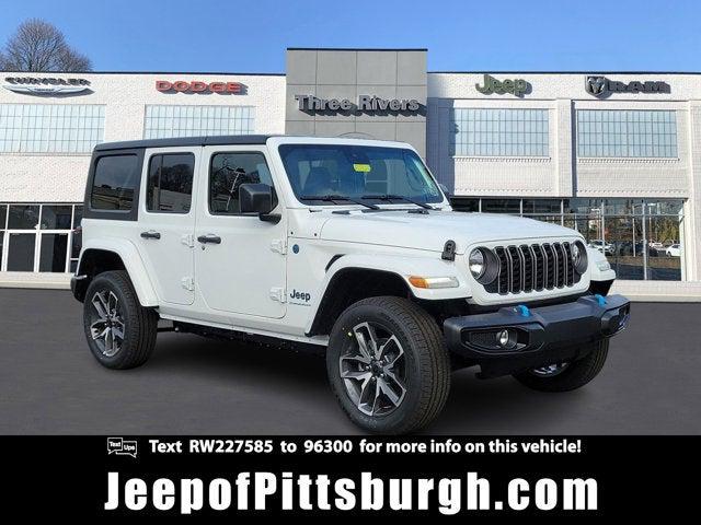 2024 Jeep Wrangler 4xe WRANGLER 4-DOOR SPORT S 4xe