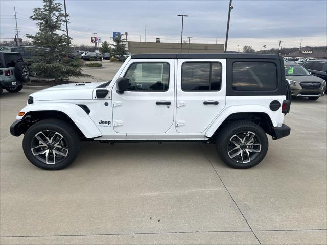 2024 Jeep Wrangler 4xe WRANGLER 4-DOOR SPORT S 4xe