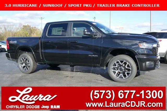 2025 RAM Ram 1500 RAM 1500 LARAMIE CREW CAB 4X4 57 BOX