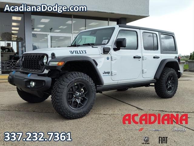 2024 Jeep Wrangler 4xe WRANGLER 4-DOOR WILLYS 4xe