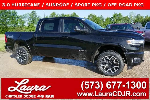 2025 RAM Ram 1500 RAM 1500 LARAMIE CREW CAB 4X4 57 BOX