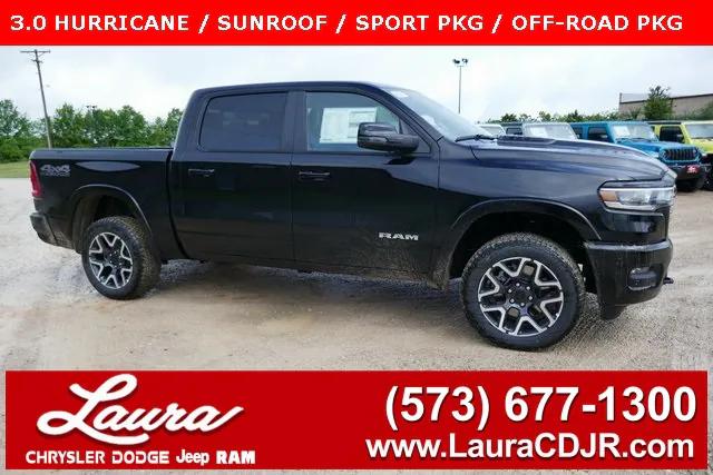 2025 RAM Ram 1500 RAM 1500 LARAMIE CREW CAB 4X4 57 BOX